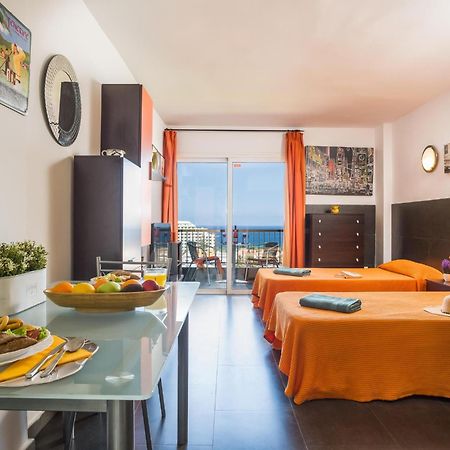 926 Fabulous View Of Lasamericas, Seafront Studio! Playa de las Américas Buitenkant foto