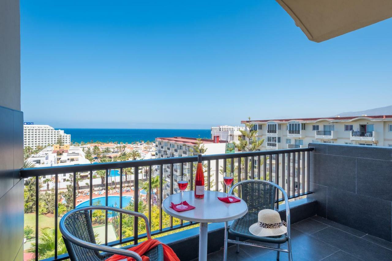 926 Fabulous View Of Lasamericas, Seafront Studio! Playa de las Américas Buitenkant foto