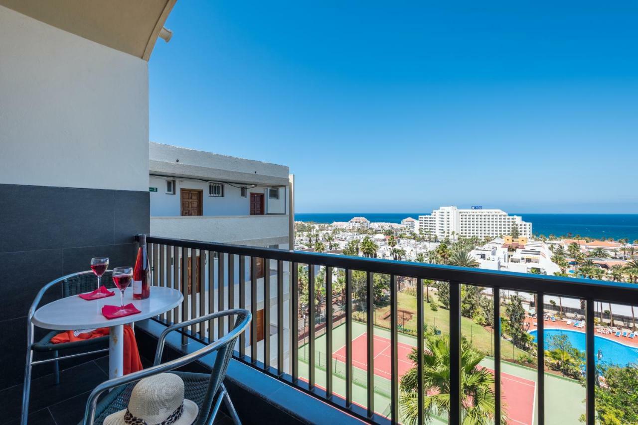 926 Fabulous View Of Lasamericas, Seafront Studio! Playa de las Américas Buitenkant foto